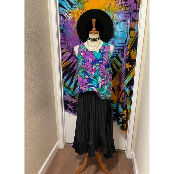 🌈 Lovely fruit flowers vintage art blouse - Picture 10 of 11